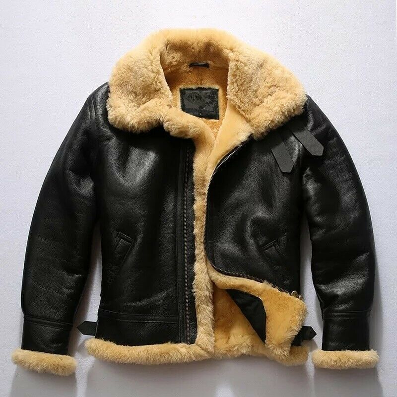 Faux Fur Leather Jacket