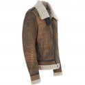 Fur Lined Leather Jacket 2