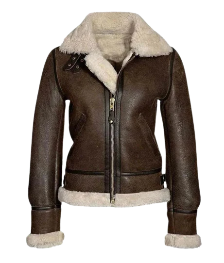 Fur Motorcycle Jacket