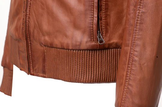Leather Jacket With Collar 3
