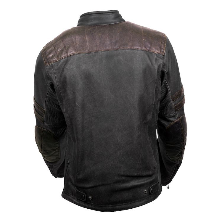 Mens Real Leather Biker Jacket