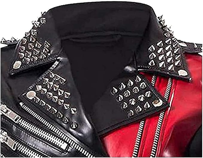 Red And Black Leather Jacket 3