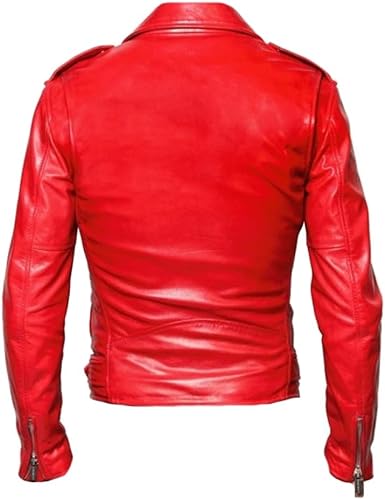 Red Moto Jacket 2