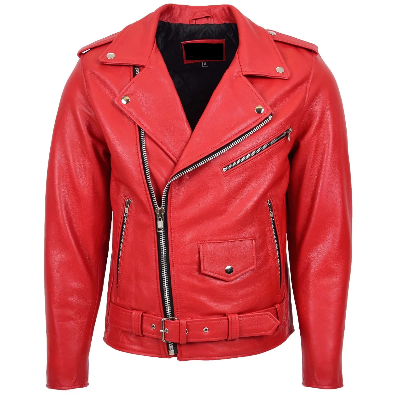 Red Motorcycle Jacket