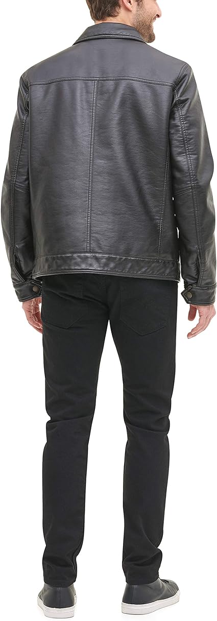 Summer Leather Jacket Mens 2