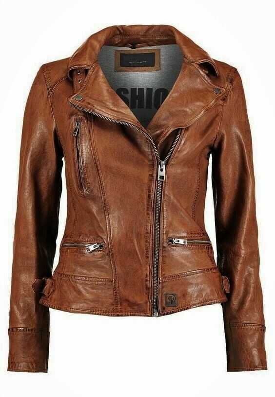 Womens Leather Motorcycle Jacket