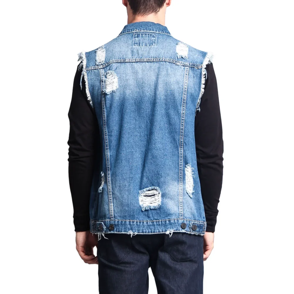 Denim Mens Vest 2