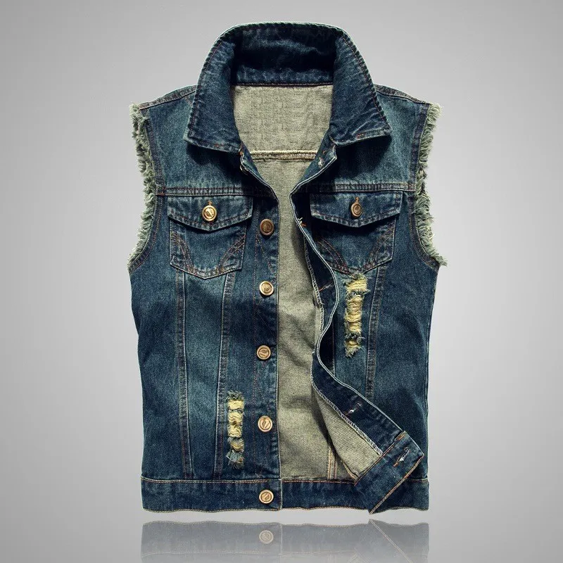 denim vest for men