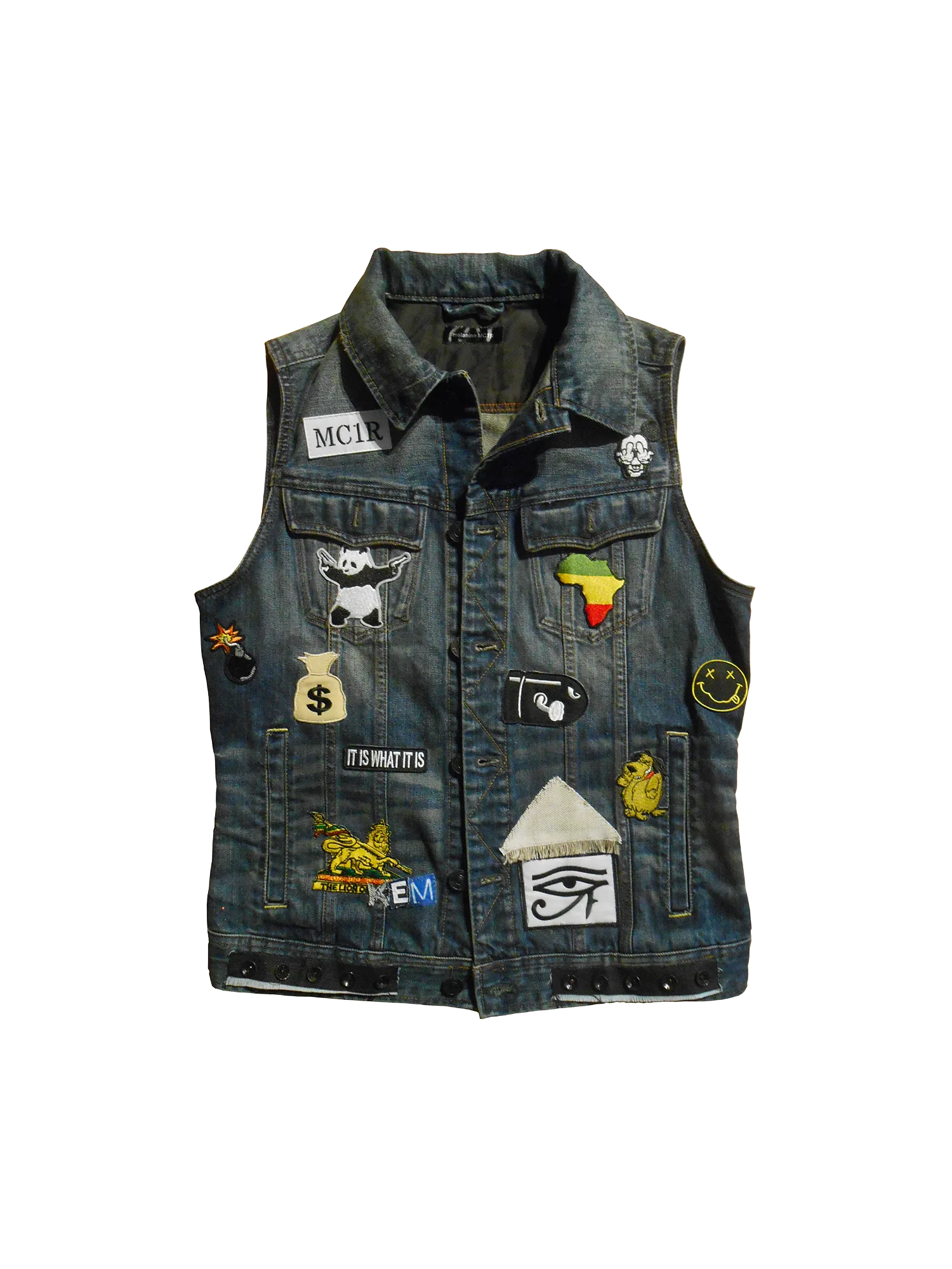 denim vest jacket