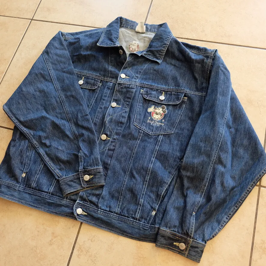 disney denim jacket womens