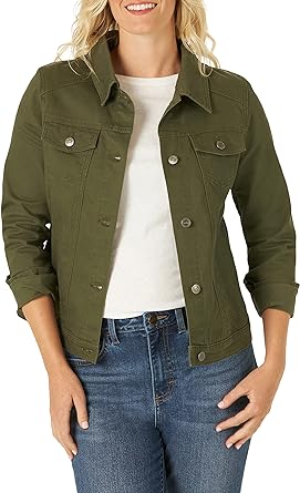 green denim jacket womens