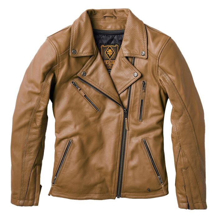 light brown leather jacket 3