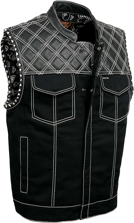 mc vest denim