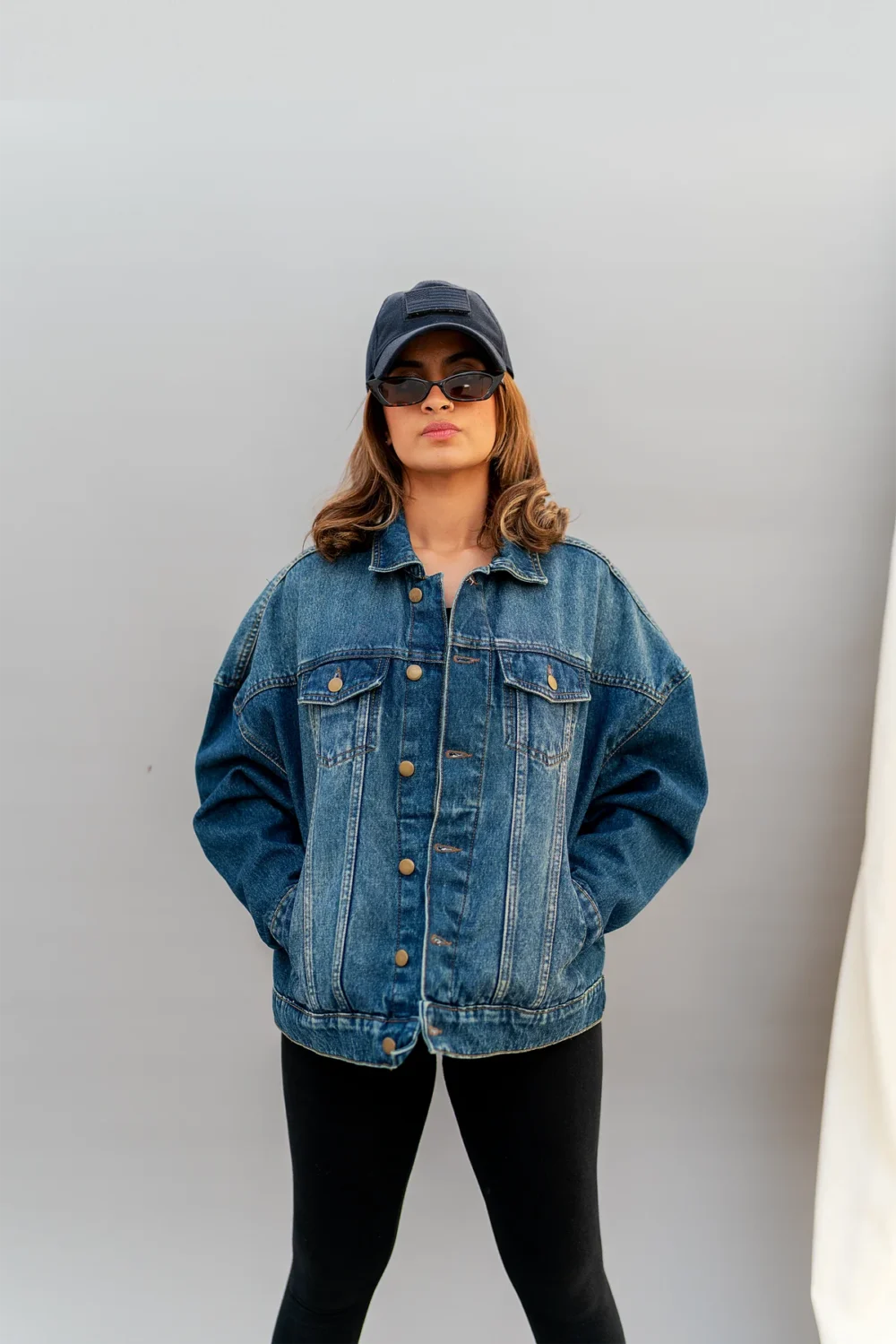 oversized denim jacket womens