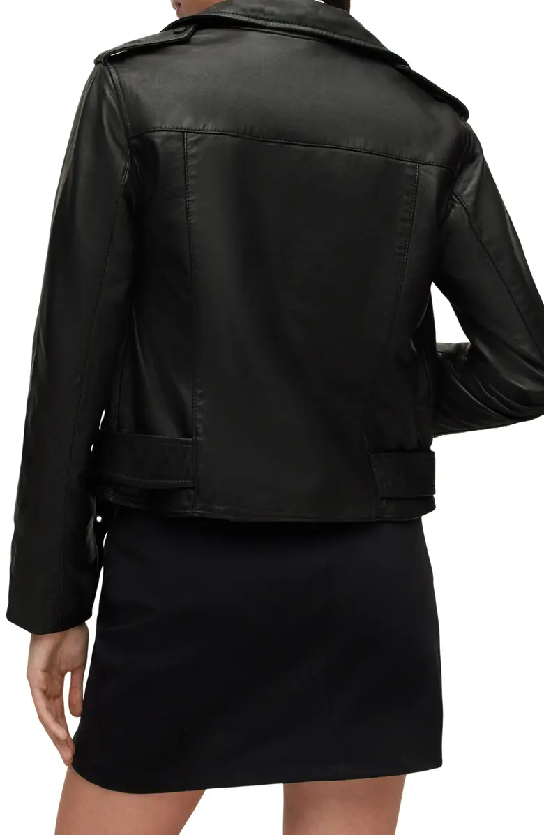 Balfern Leather Biker Jacket 2