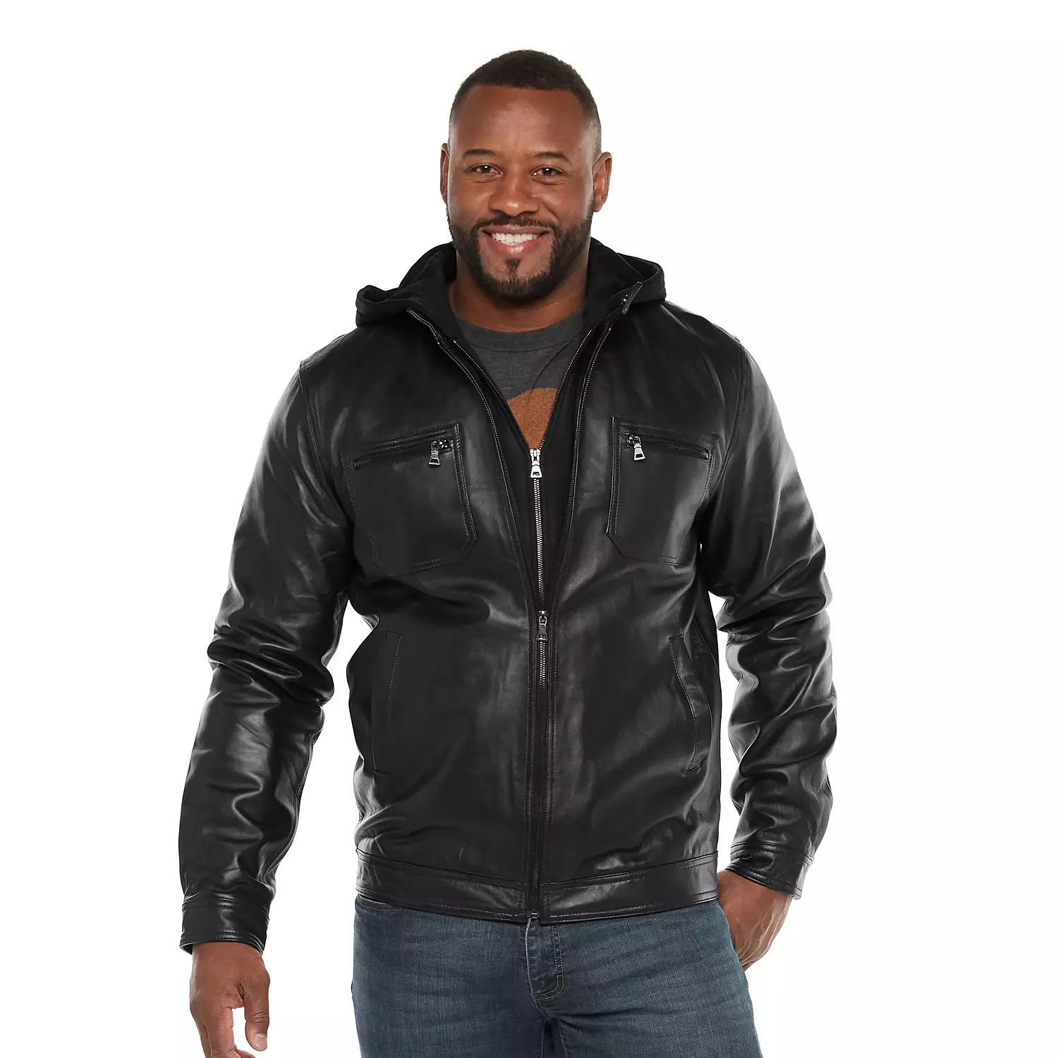 Big And Tall Motorcycle Jacket 2