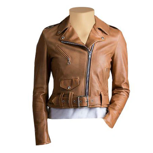 Cropped Biker Jacket 2