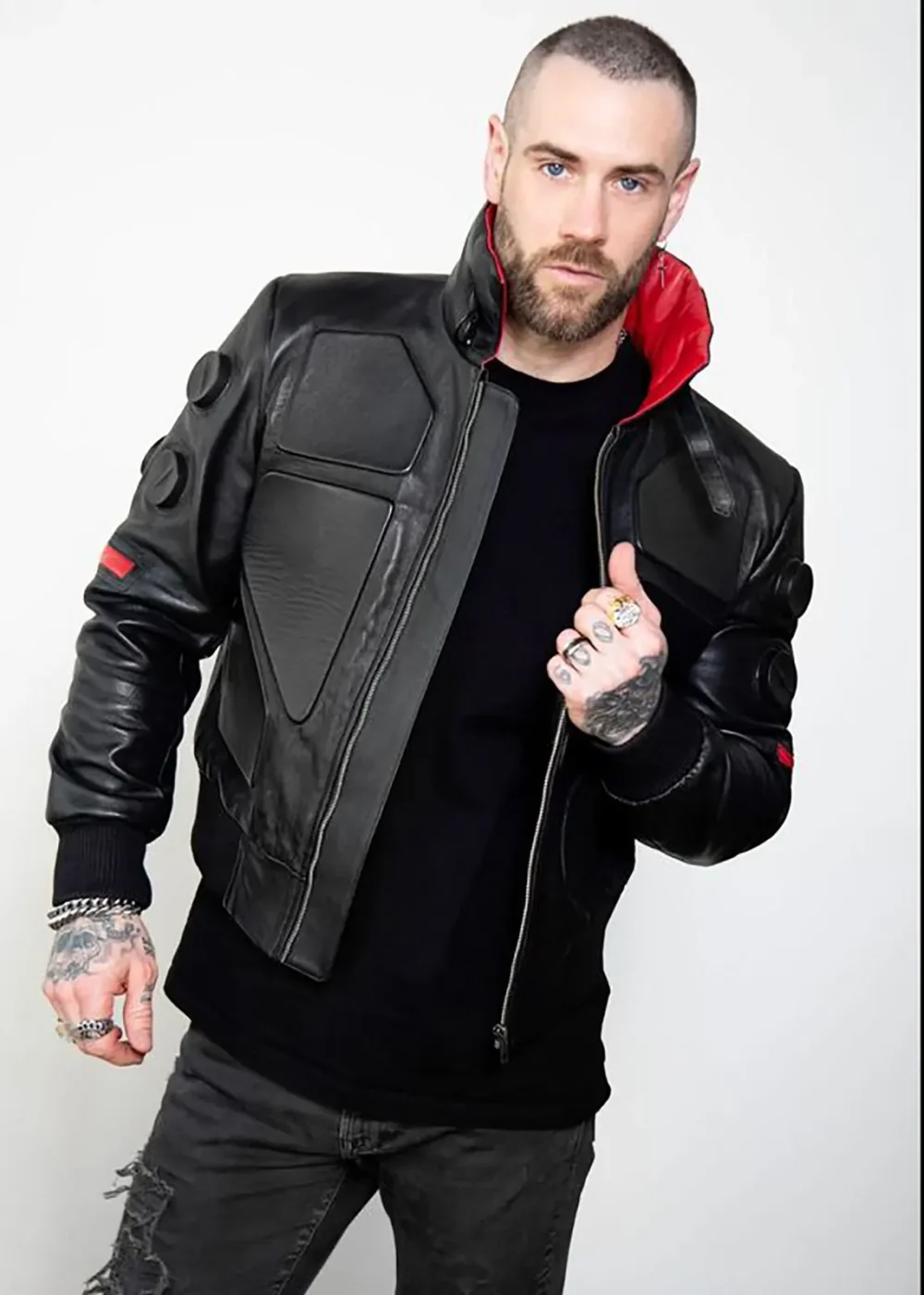 cyberpunk 2077 biker jacket