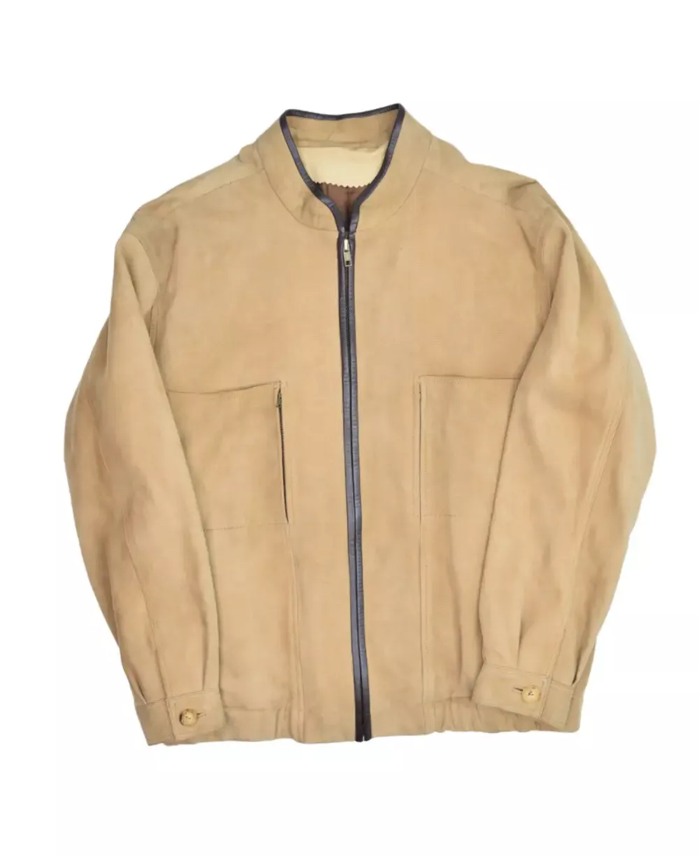 Faux Suede Jacket
