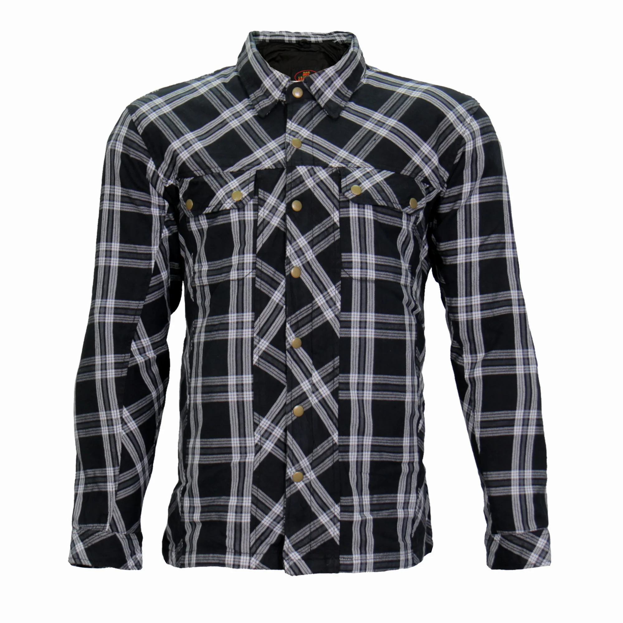 Flannel Biker Jacket