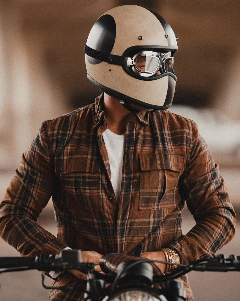 Flannel Motorcycle Jacket