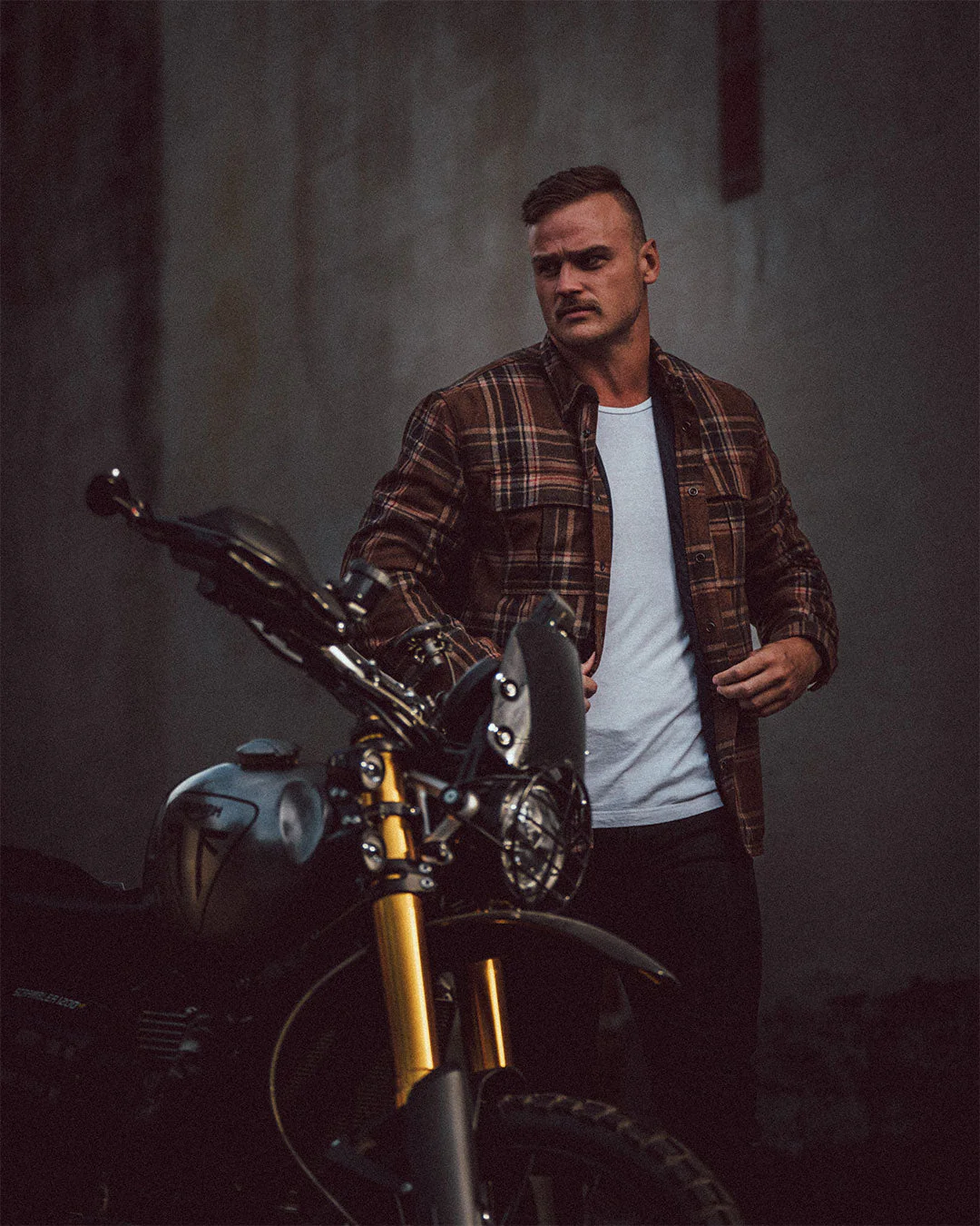 Flannel Motorcycle Jacket 4