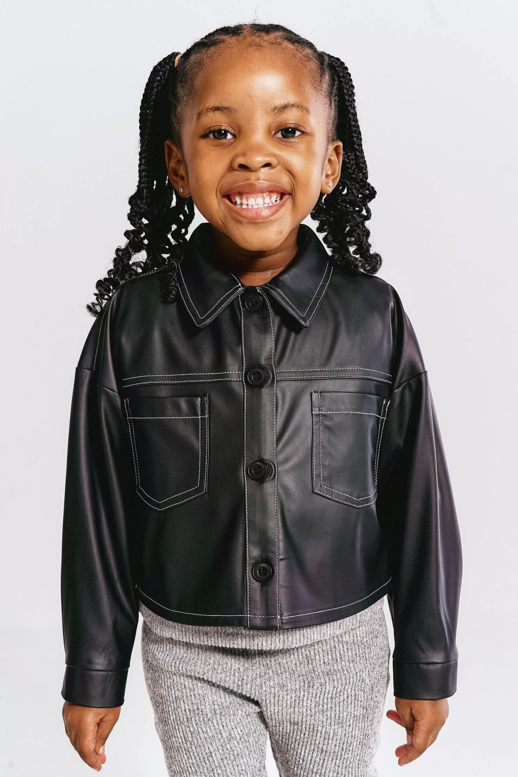 Girls Biker Jacket 2