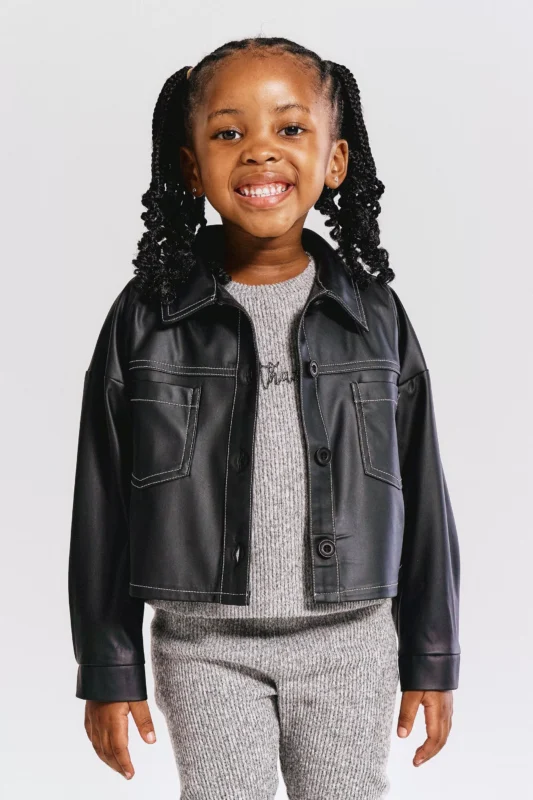 Girls Biker Jacket