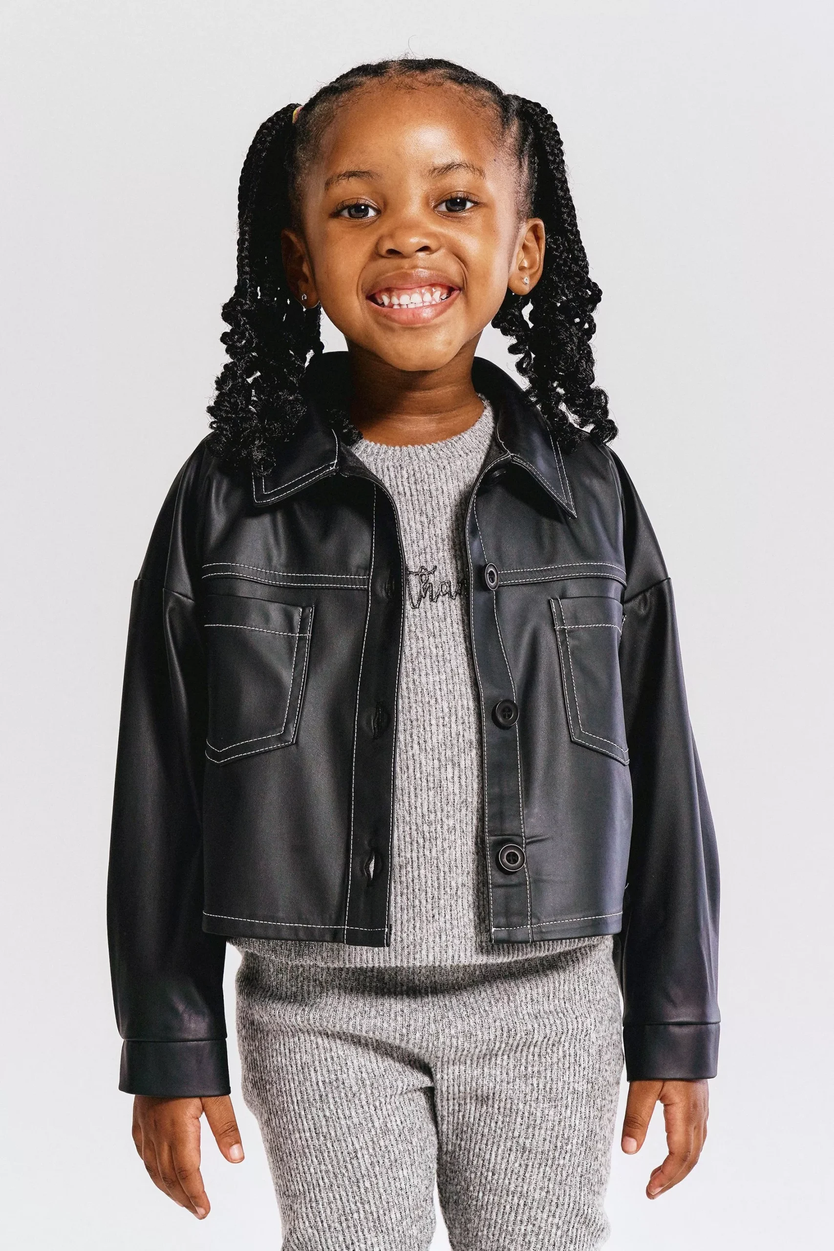Girls Biker Jacket