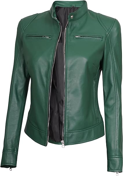 Green Leather jacket