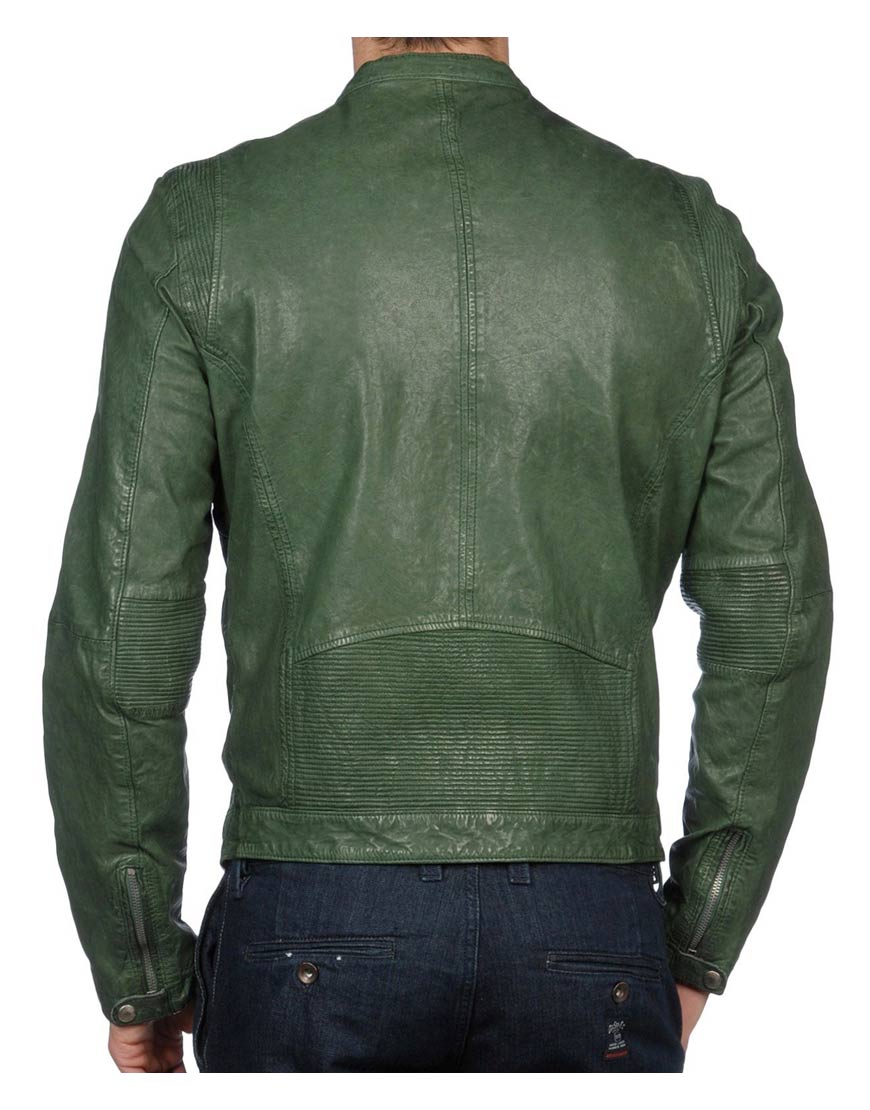 Green Motorcycle Jacket 3