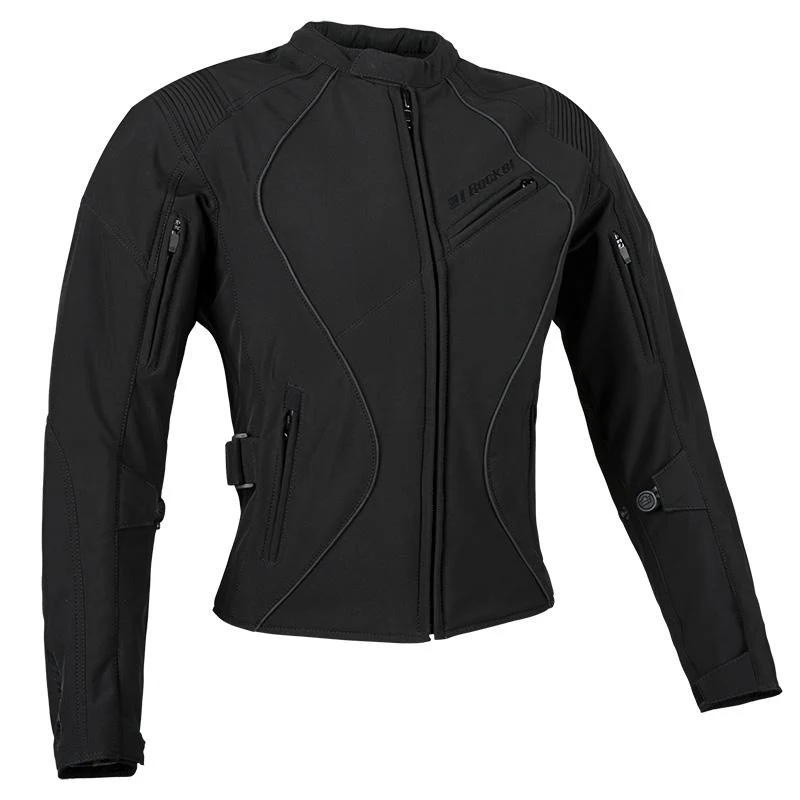 Stylish Joe Rocket women's motorcycle jacket featuring breathable mesh panels and CE-certified armor
