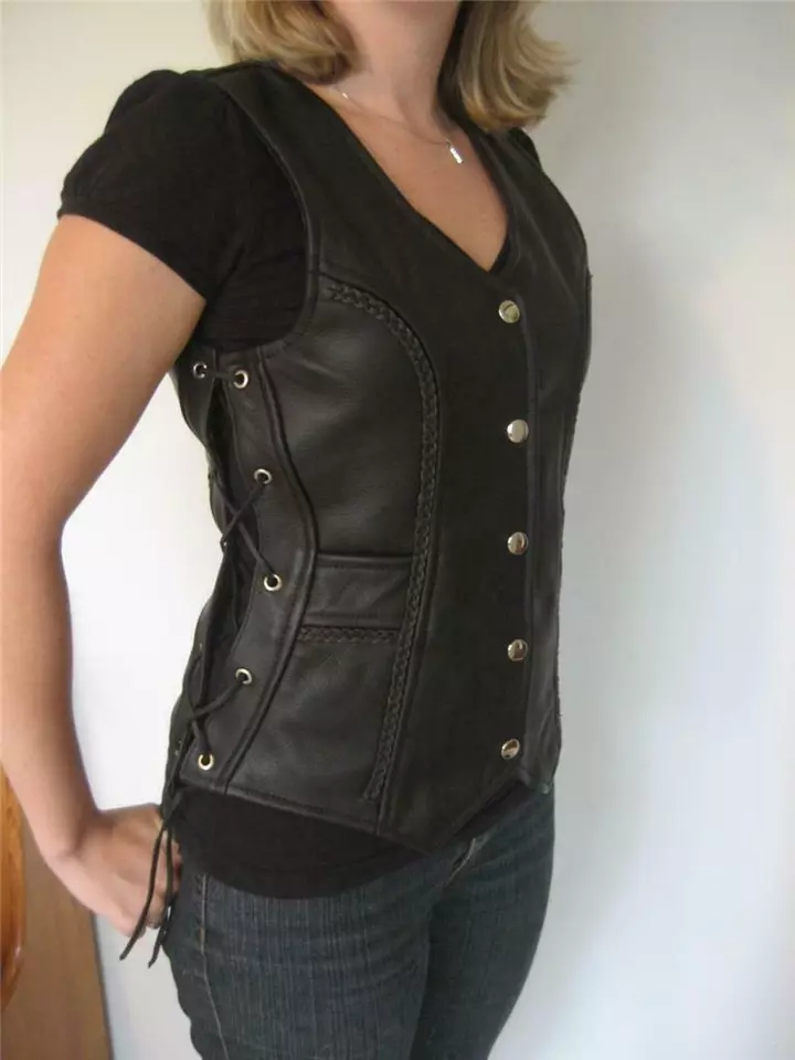 Ladies Motorcycle Vest
