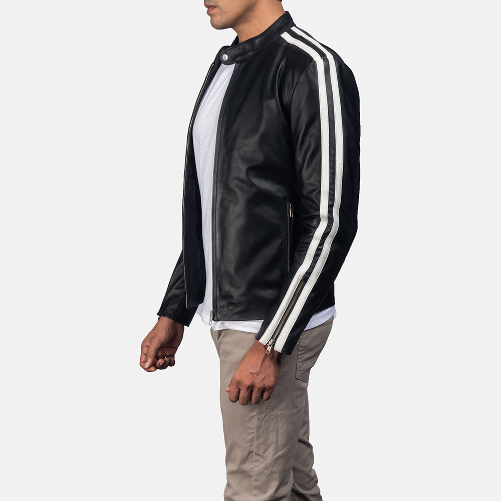 Mens Biker Leather Jacket 2