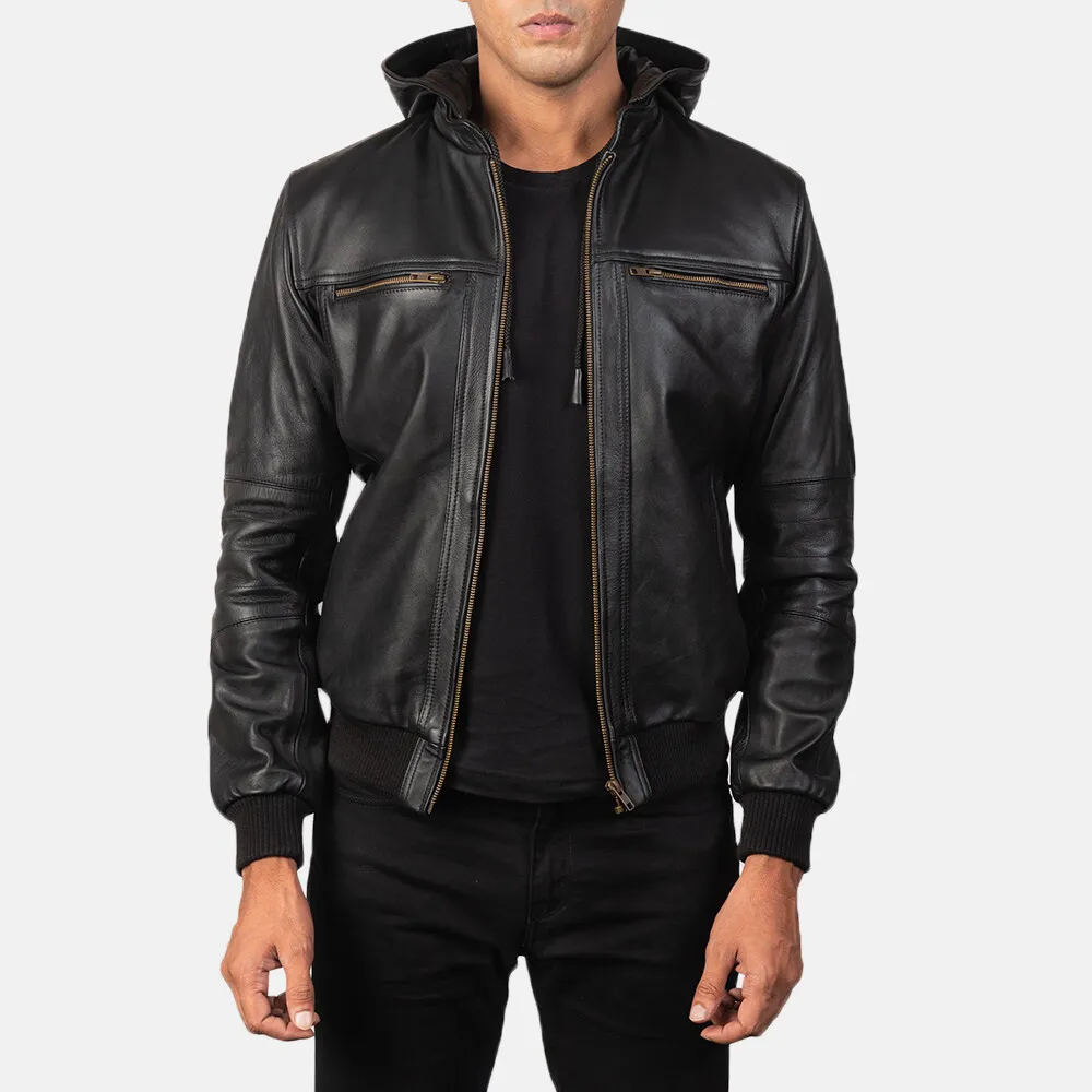Mens Hooded Bomber Jackets