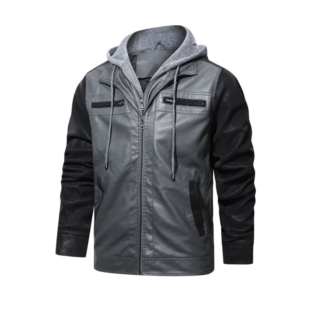 Motorcycle Hooded Jacket 2