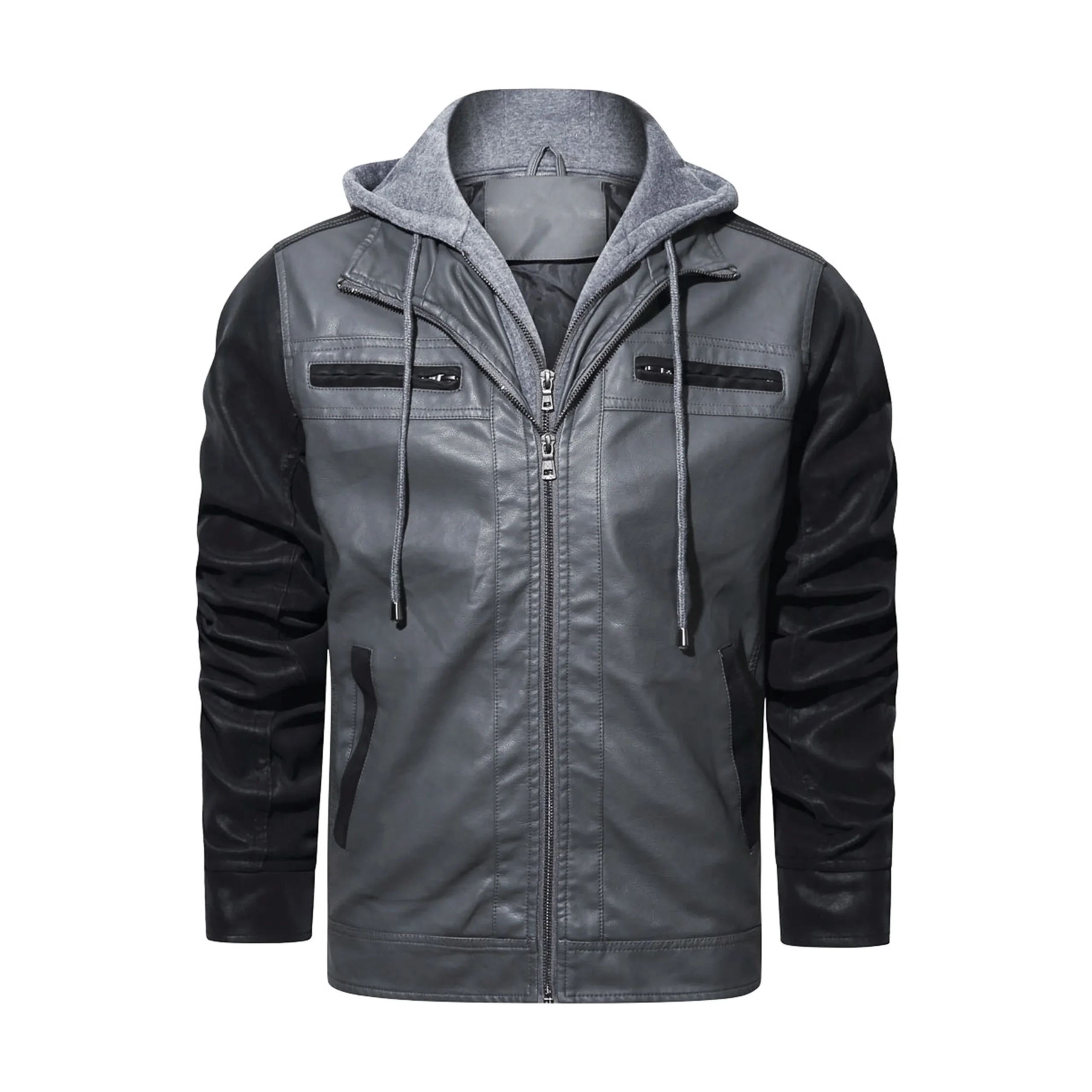Motorcycle Hooded Jacket