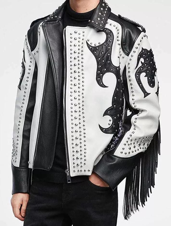 Punk Leather jackets For Men