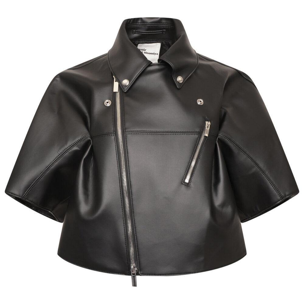 Short Sleeve Biker Jacket