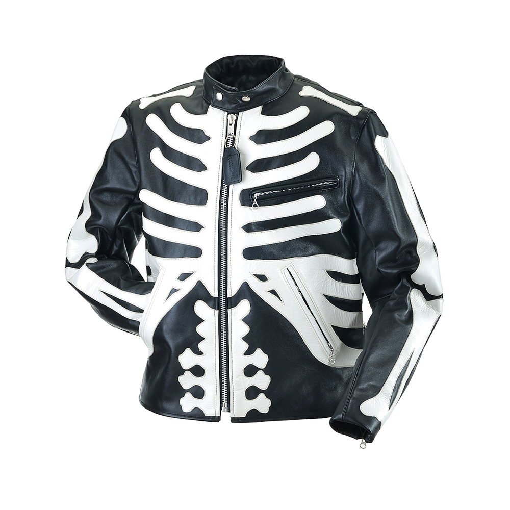 Skeleton Biker Jacket