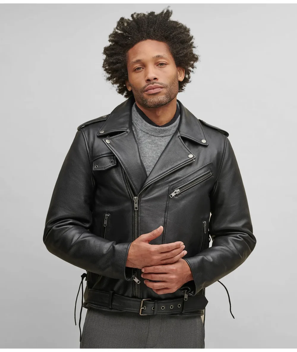 Wilsons Leather Biker Jacket