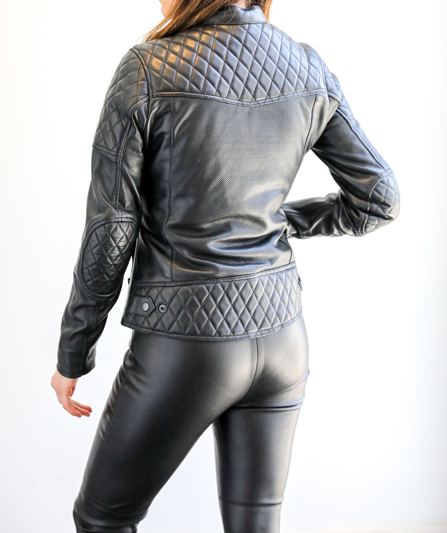 Womens Biker Jacket Leather 3
