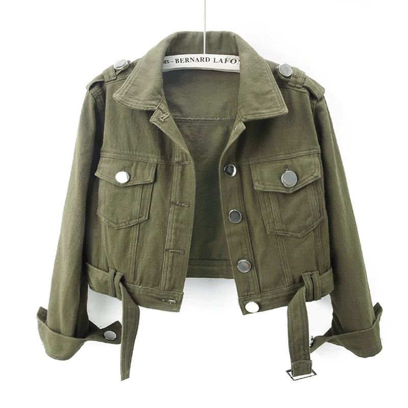Womens Green Military jacket
