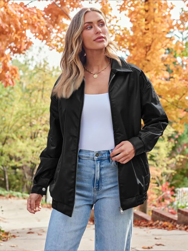 Womens Motorcycle Jacket Plus Size