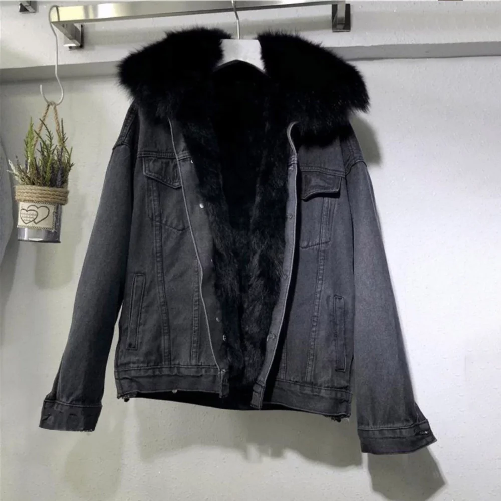denim jacket with fleece lining womens