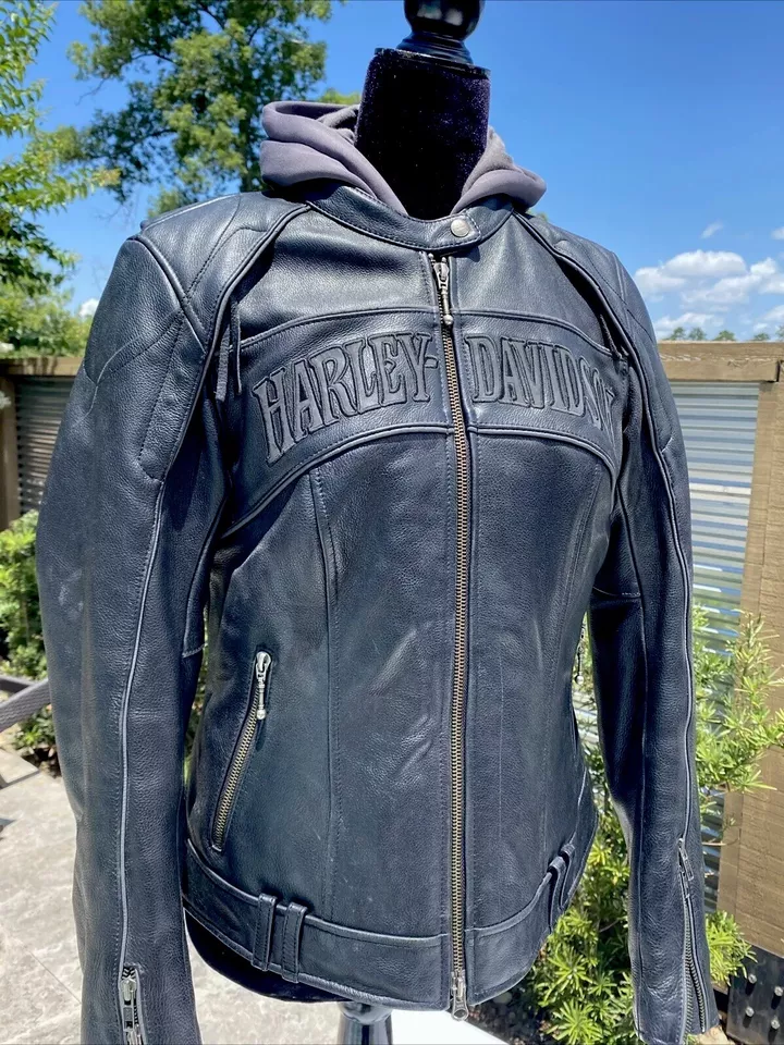 harley davidson willie g leather jacket