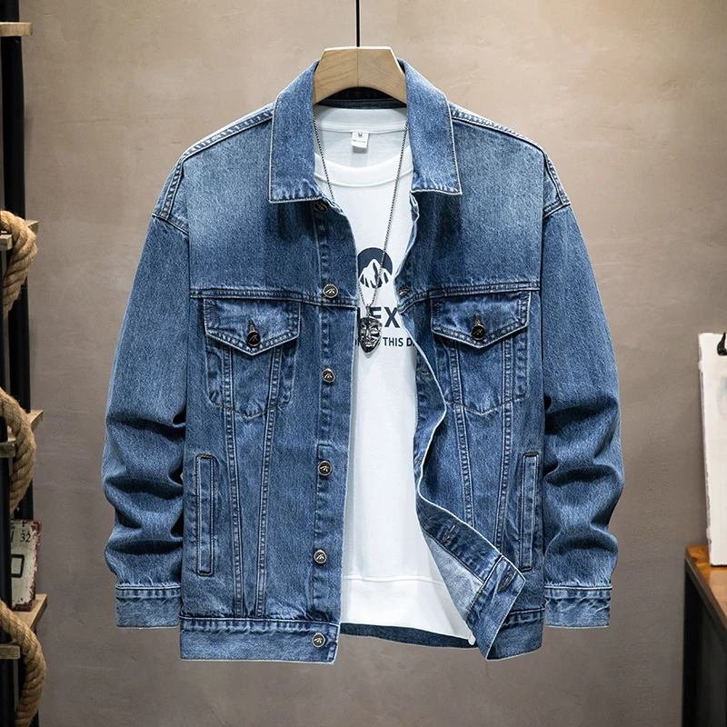 Lined Denim Jacket Mens