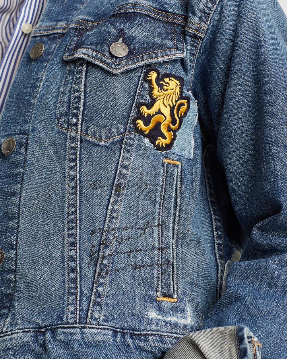 ralph lauren denim jacket womens 3