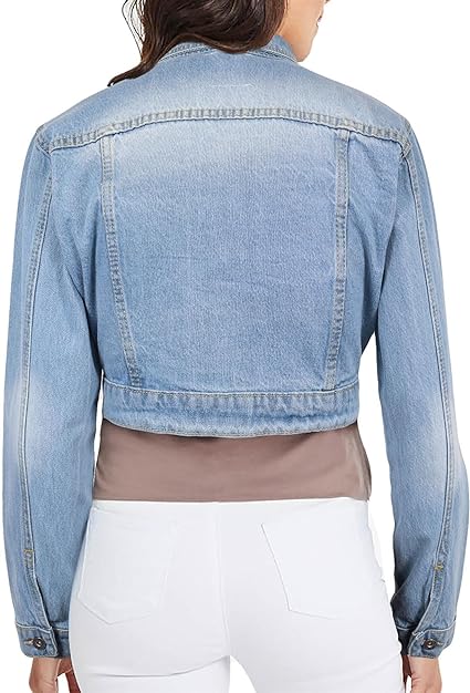 short denim jacket womens 2