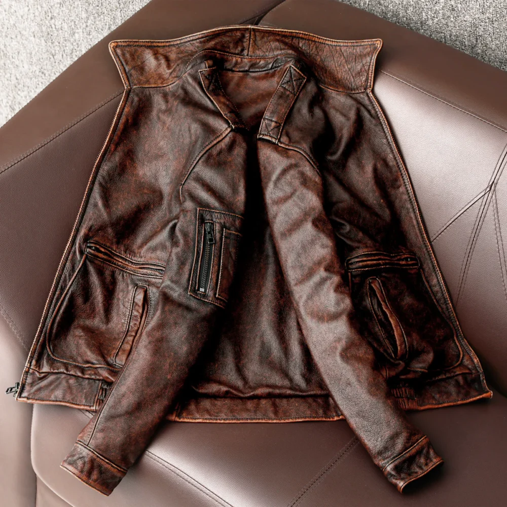 Air Force Leather Bomber Jacket